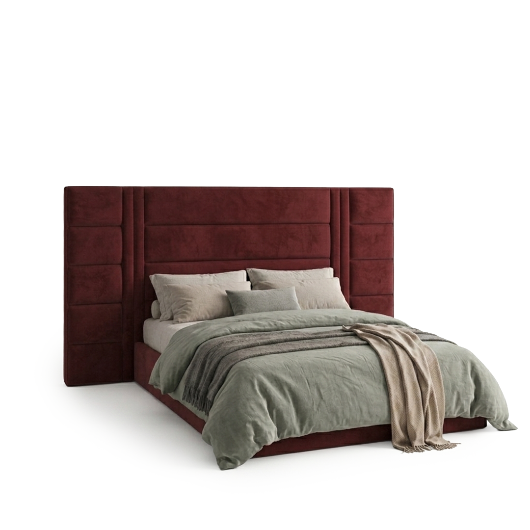 versace 2 Cama Estofada Versace Alongada - Image 1