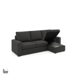Sofá com Bau Chaiselong Atila 220Cm