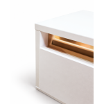 Mesa de Cabeceira Flutuante Eva 40x45cm – Design Moderno - Image 5